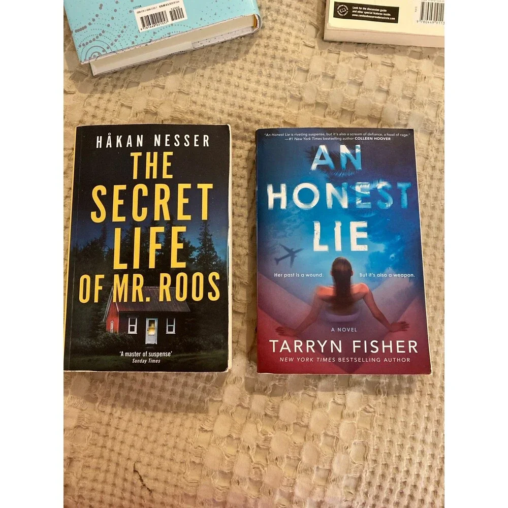 Bundle 6 Books Romance Thriller Colleen Hoover Flag  Sandford Nesser Fisch Bartz